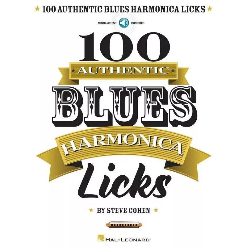 100 Authentic Blues Harmonica Licks