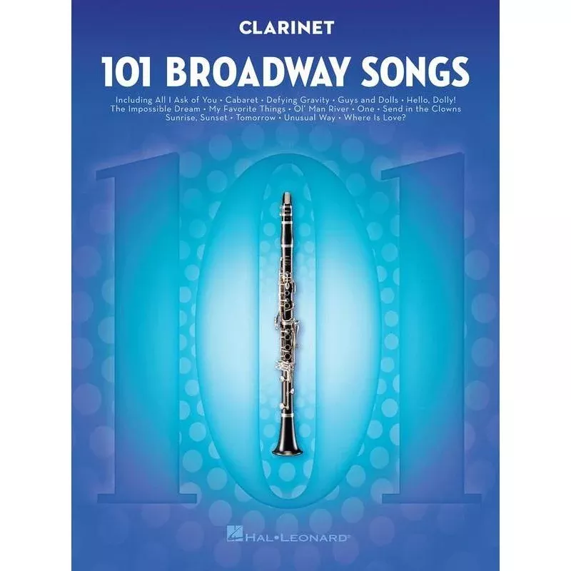 101 Broadway Songs for Clarinet