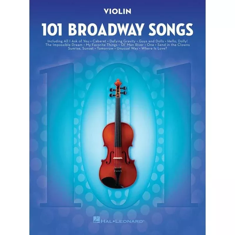 101 Broadway Songs for Violin