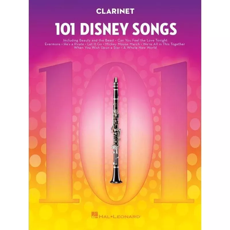 101 Disney Songs for Clarinet