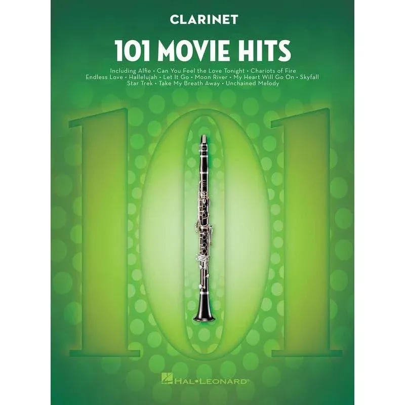 101 Movie Hits for Clarinet