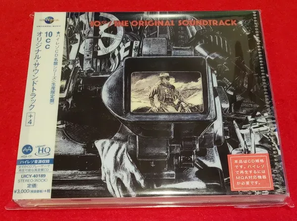 10CC – The Original Soundtrack – Japan MQA UHQCD – UICY-40189 – CD