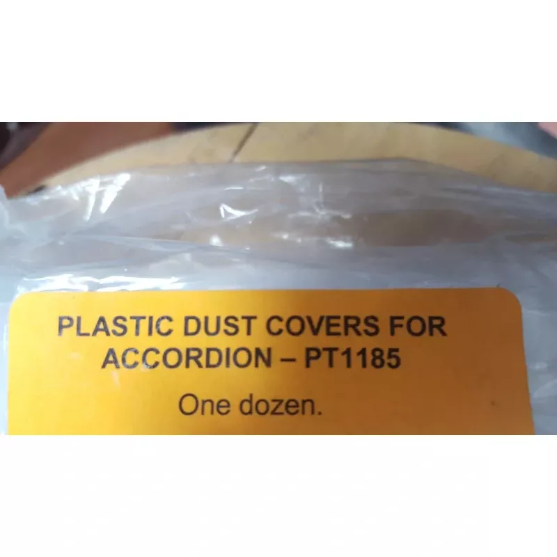 1185 One dozen dust covers for full-size accordion