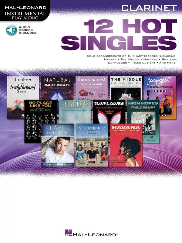 12 Hot Singles for Clarinet
