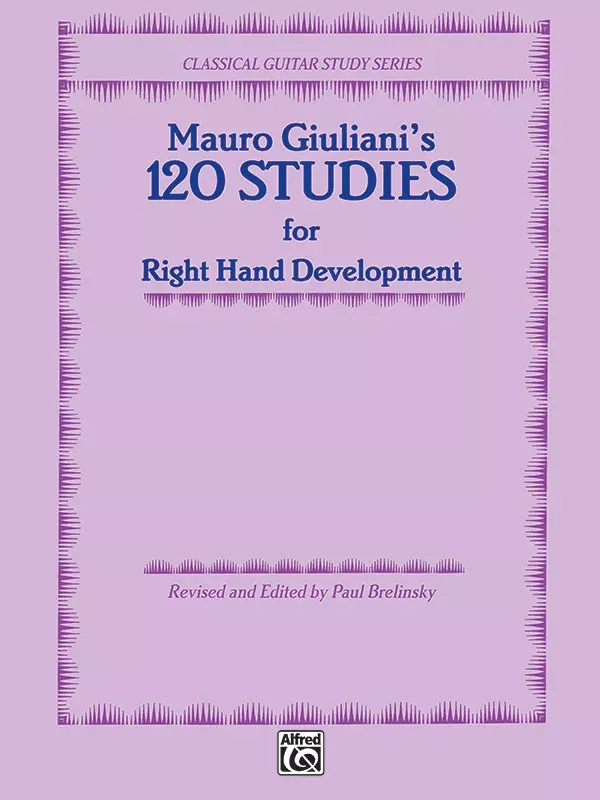 120 Studies for Right Hand Development: Guitar Book
