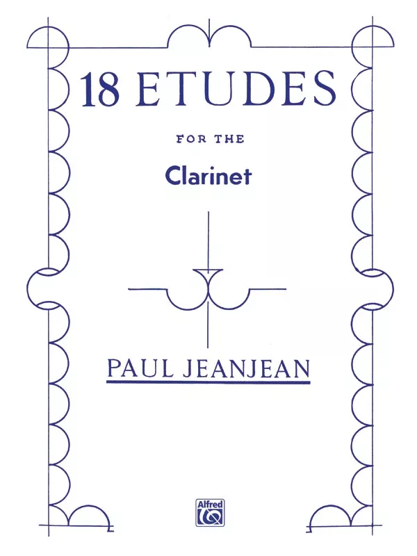 18 Etudes: Clarinet Book