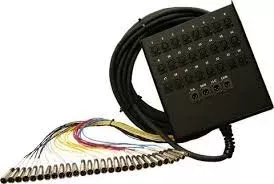 24 XLR Send, 4 Channel TRS 1/4″ Return 100′ Snake