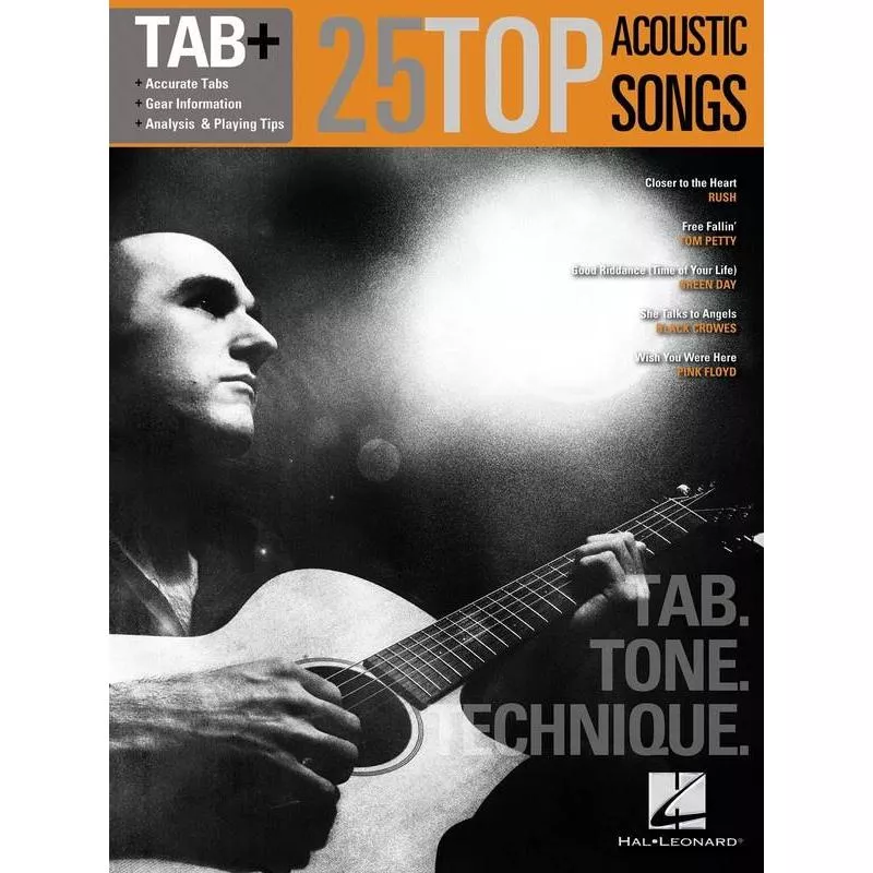 25 Top Acoustic Songs – Tab. Tone. Technique.