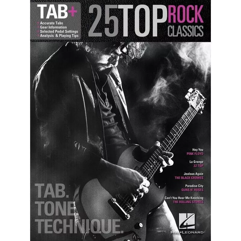 25 Top Rock Classics – Tab. Tone. Technique.