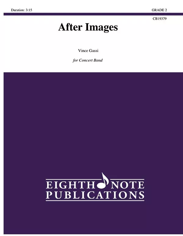 After Images: Concert Band Conductor Score & Parts