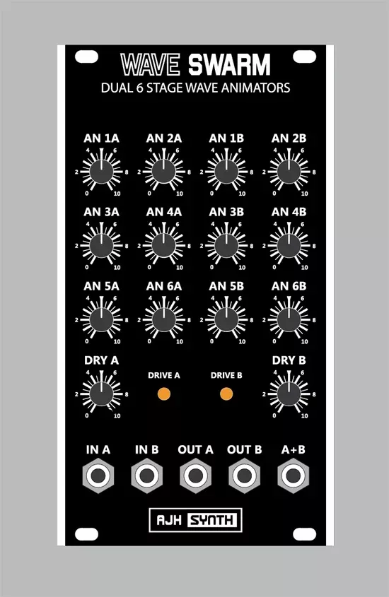 AJH SYNTH WAVE SWARM BLACK