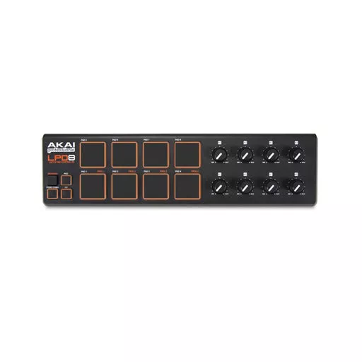 Akai LPD8 USB Pad Controller W/ 8 Velocity-Sensitive Pads