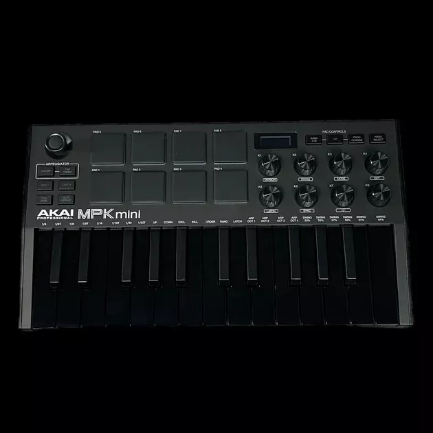 Akai Professional MPK Mini MK 3 Controller Keyboard, Black