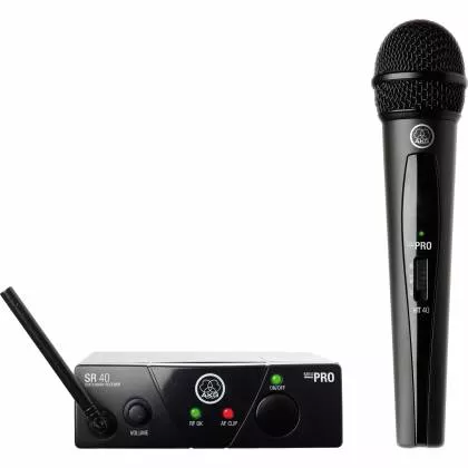 AKG WIRELESS MINI HANDHELD MICROPHONE SYSTEM - WMS40 MINI VOC US25A