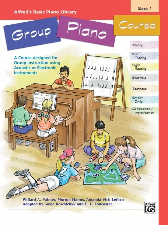 Alfred 17375 Alfred's Basic Piano Library Group Piano Book 1