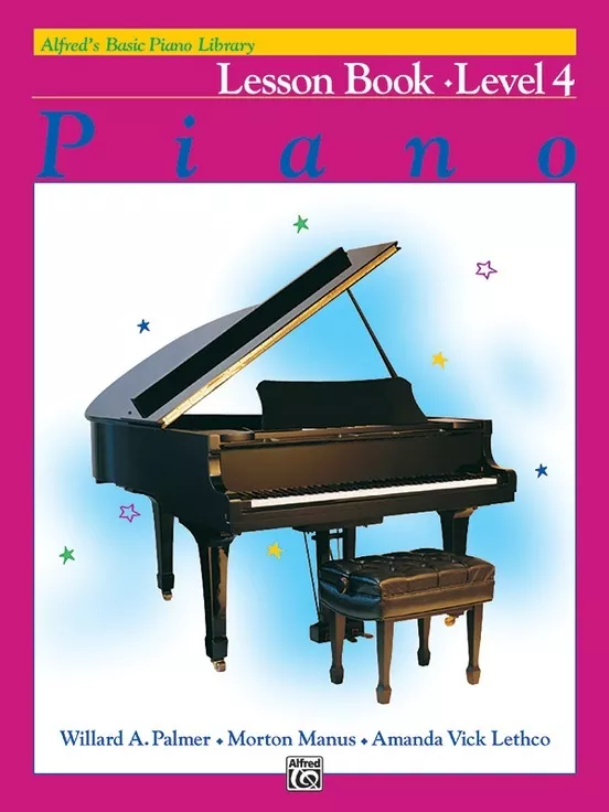 Alfred 2110 Alfred's Basic Piano Library Level 4: Lesson Book
