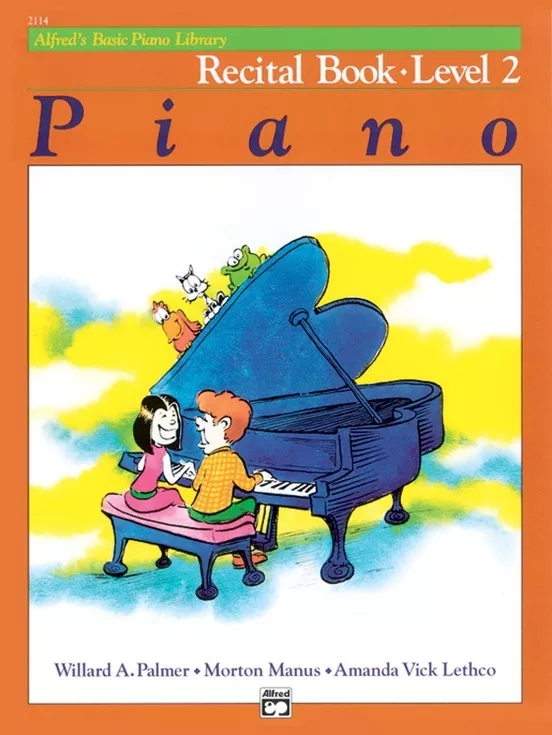Alfred 2114 Alfred's Basic Piano Library Level 2: Recital Book