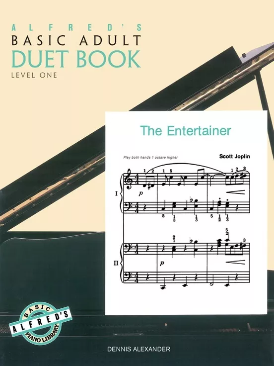 Alfred 2227 Alfred's Basic Adult Piano Course Level 1: Duet Book