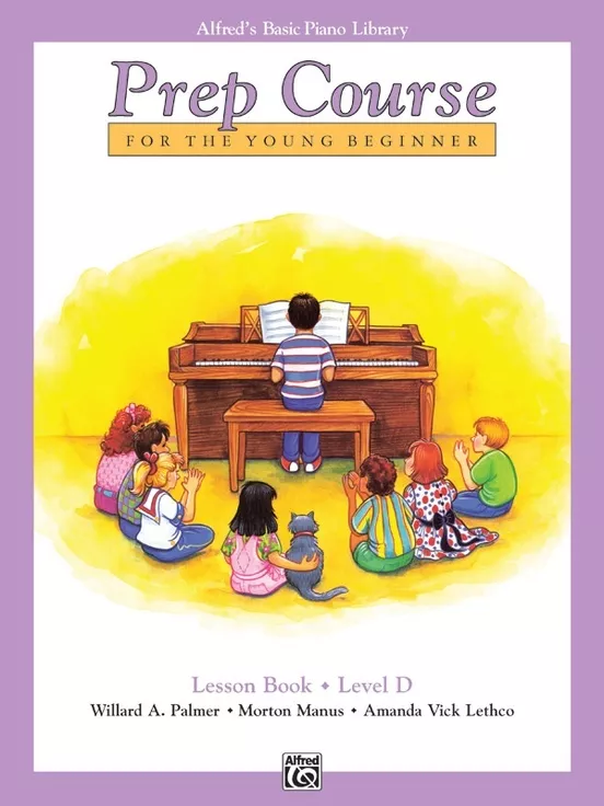 Alfred 3131 Alfred's Basic Piano Library Prep Course Level D: Lesson Book