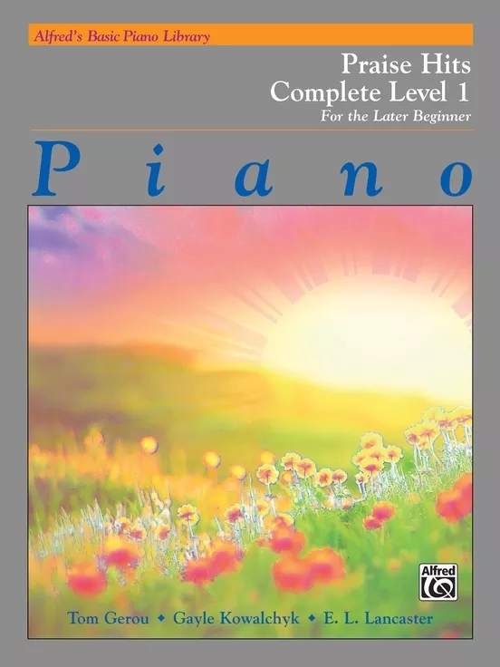 Alfred 44077 Alfred's Basic Piano Library Level 1 Complete: Praise Hits