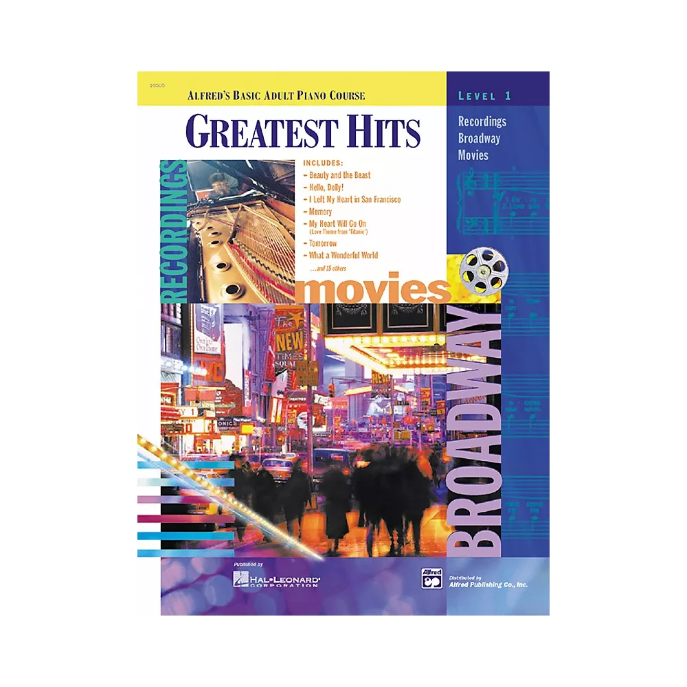 Alfred Basic Adult Piano Course: Greatest Hits - Level 1