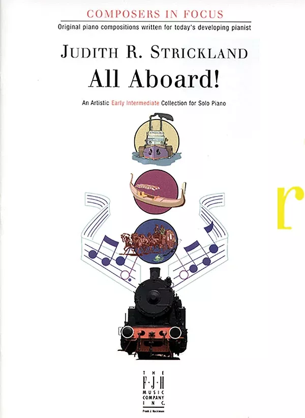 All Aboard!: Early Intermediate Piano Book