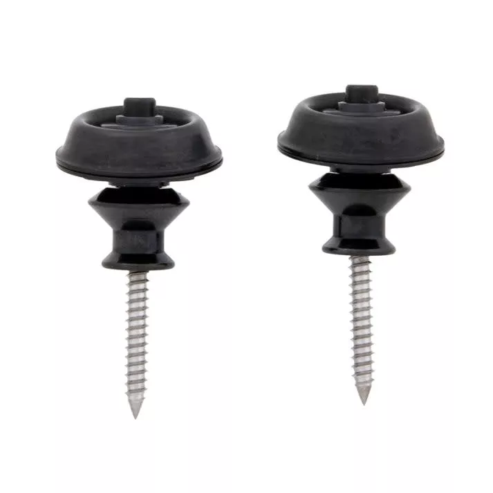 All Parts AP-6581-003 Dunlop Black Strap Locks