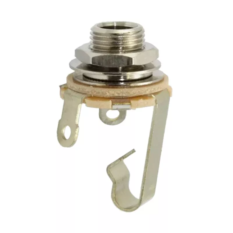 Allparts EP-0055-000 Switchcraft 1/4″ Input Jack – NIckel