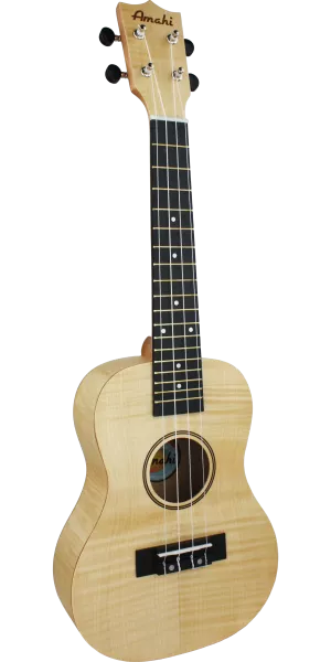 Amahi UKH-F-MAPC Flamed Maple Ukulele Concert Size