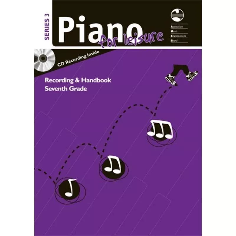 AMEB Piano For Leisure Grade 7 Series 3 CD Recording & Handbook