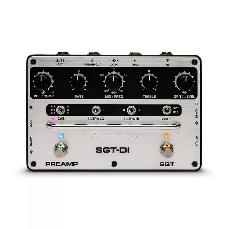 Ampeg SGT-DI Preamp and DI with SVT and B15 Voicing