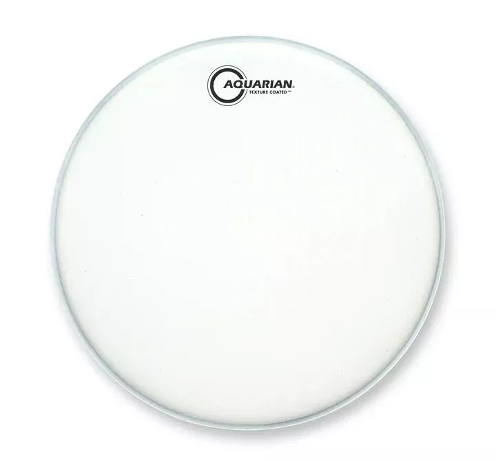 Aquarian Texture Coated Single Ply Drumhead – Responsive Medium Weight Head with Durable Z-100 Coating (TC Series)