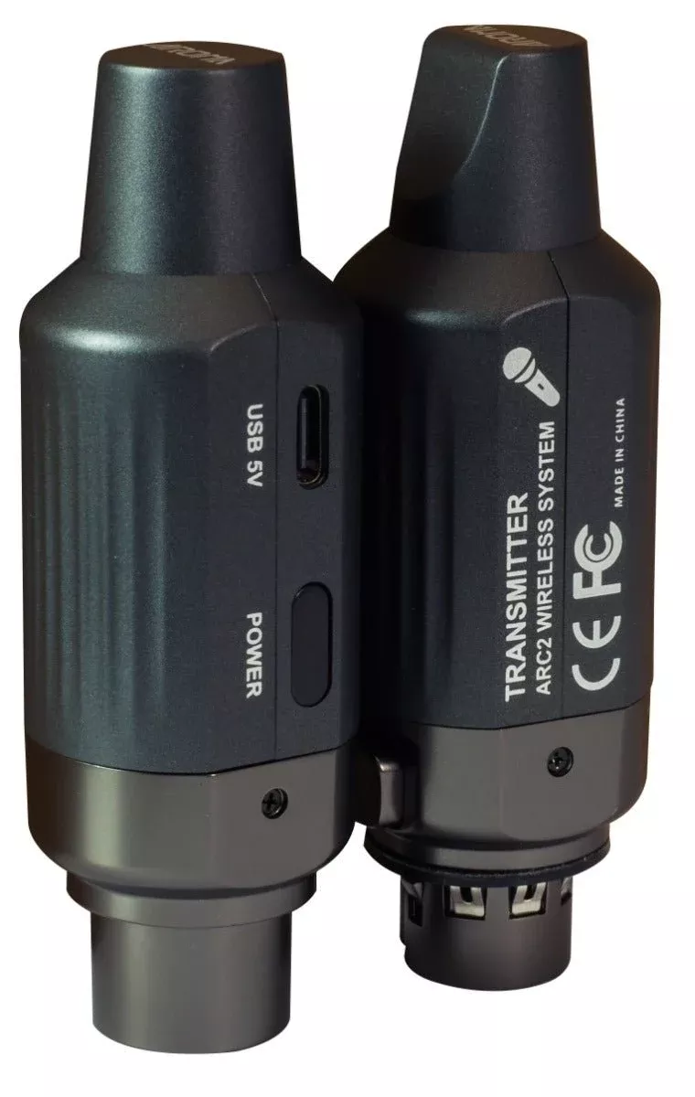 Aroma ARC2 Wireless Microphone Transmitter System – Compact XLR Audio Kit for Stage & Events