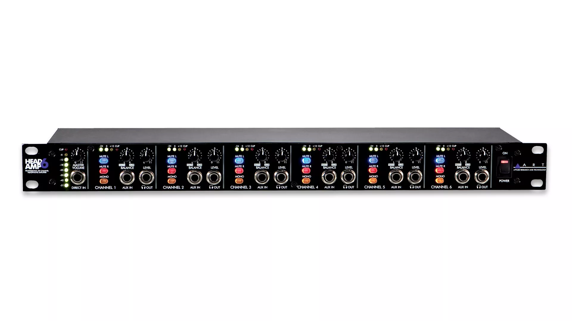 ART HeadAmp6 – 6 Ch. Headphone Amp