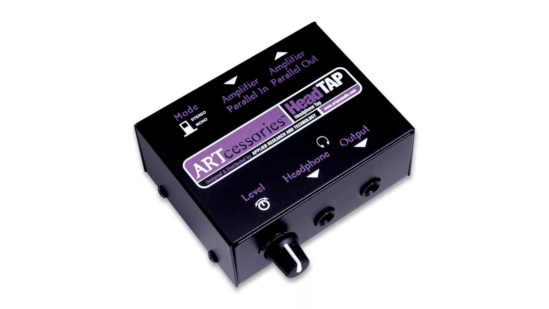 ART HEADTAP Active Direct Box with phase invert, high pass filter, switchable battery, phantom powered