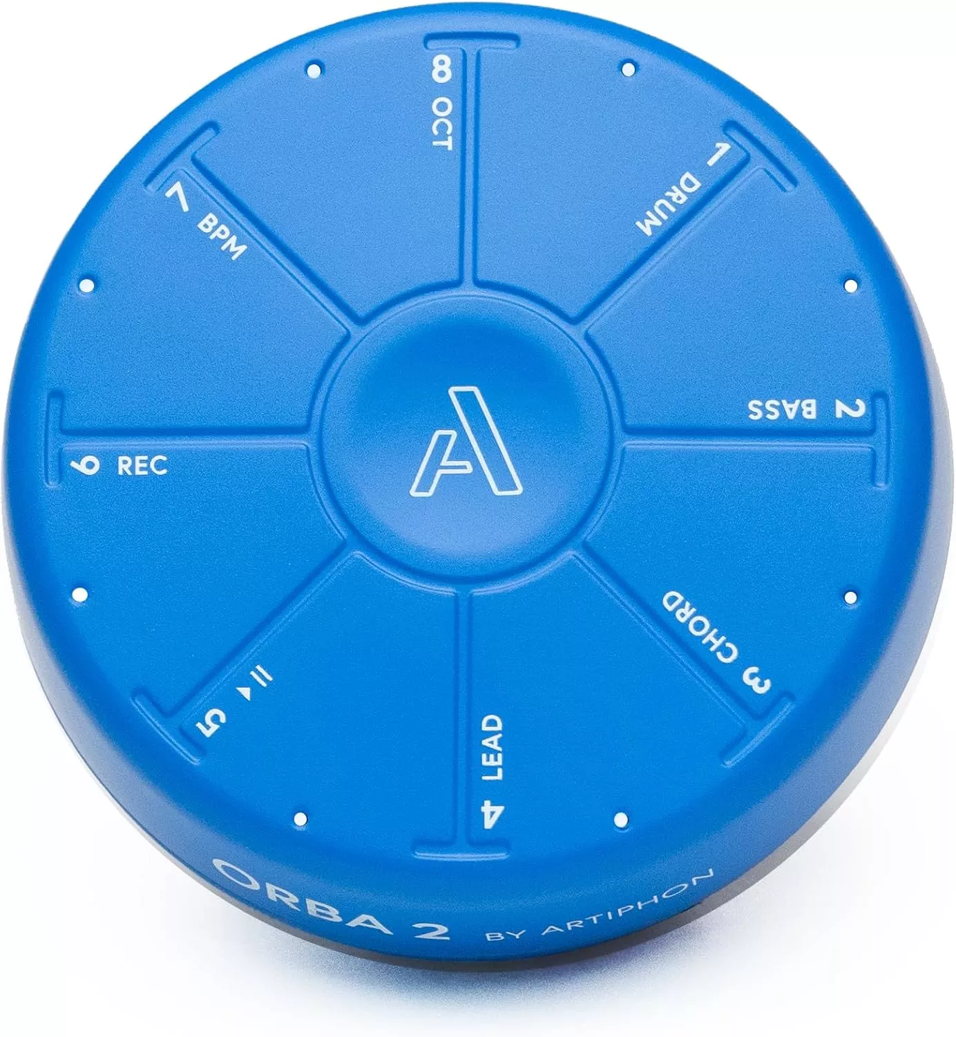 Artiphon Orba 2 (Blue) – Handheld Synth, Sampler, Looper & MPE MIDI Controller