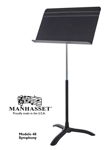 Atril Manhasset #48 Symphony, negro, caja 1 unidad
