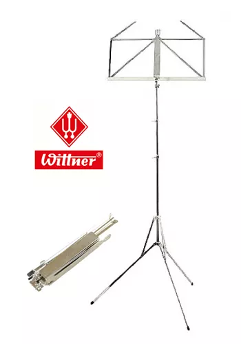 Atril partituras Wittner, plegable, niquelado