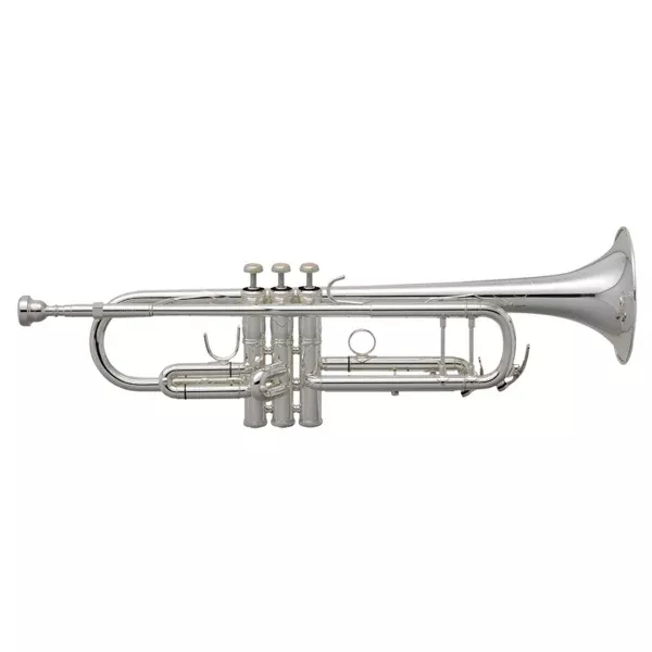 Bach VB400S Intermediate Bb Trumpet – Silver Plated Finish