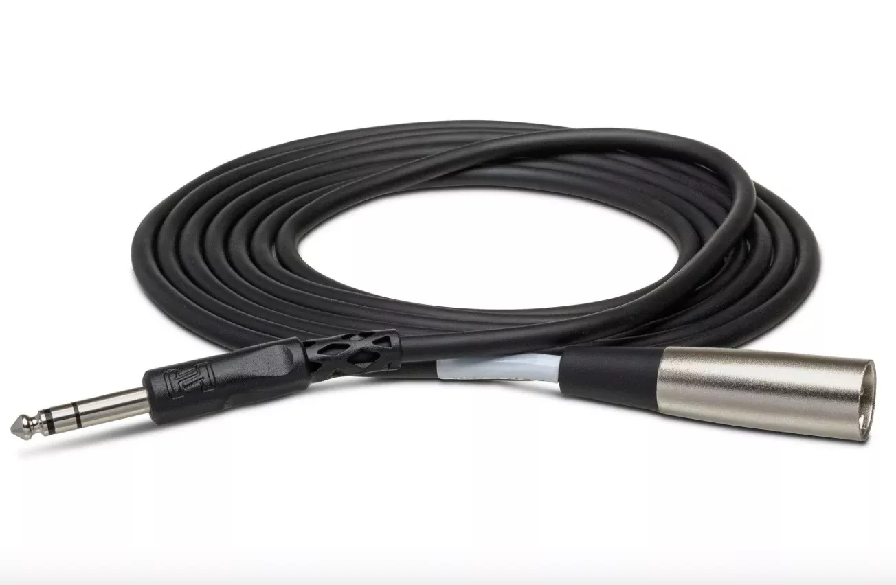 Balanced Interconnect1/4 in TRS to XLR3M STX