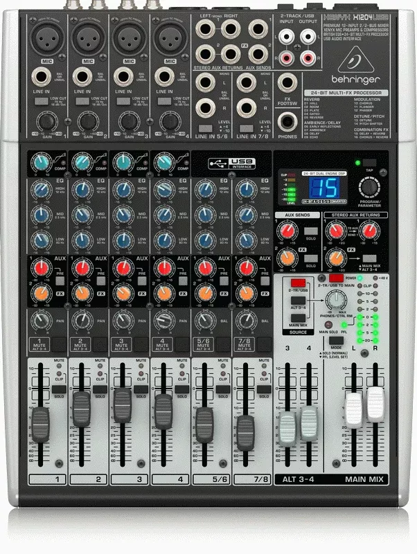 Behringer XENYX X1204USB Mixer