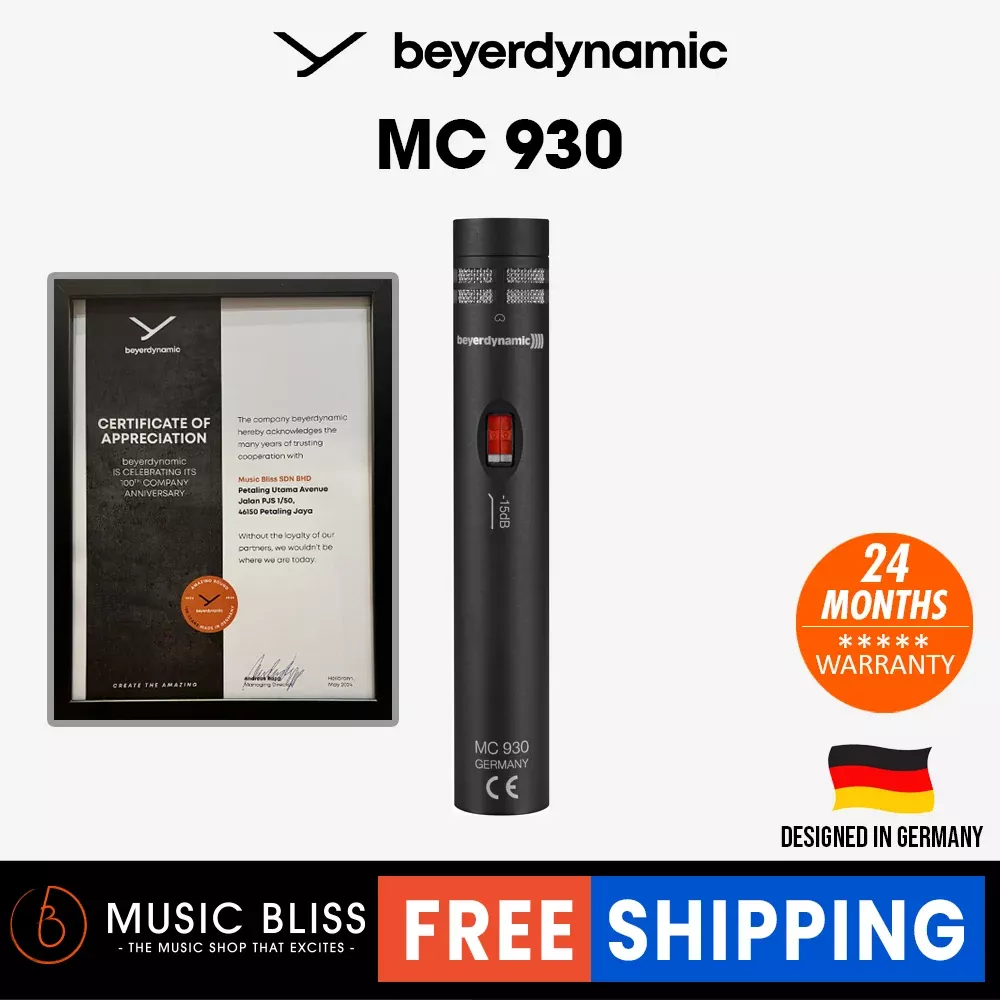 Beyerdynamic MC 930 True Condenser Cardioid Microphone