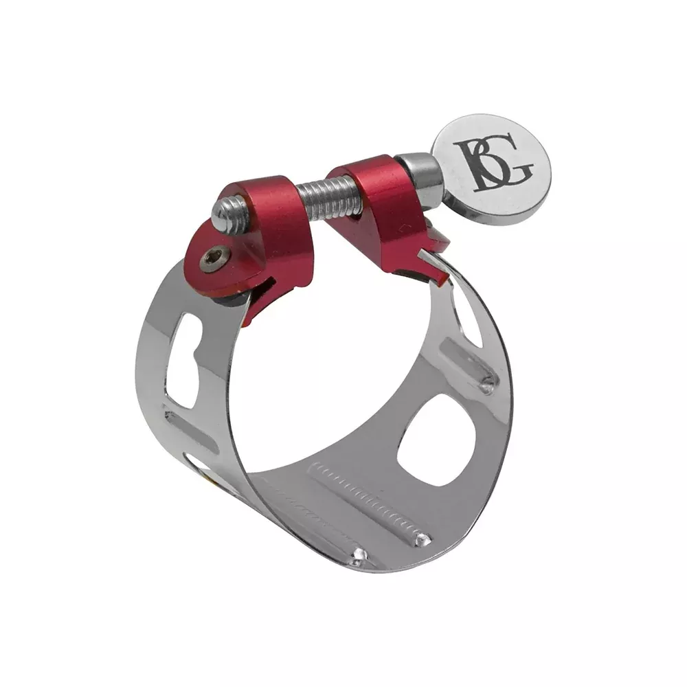 BG France Silver Plated Duo Ligature for Tenor Saxophone
