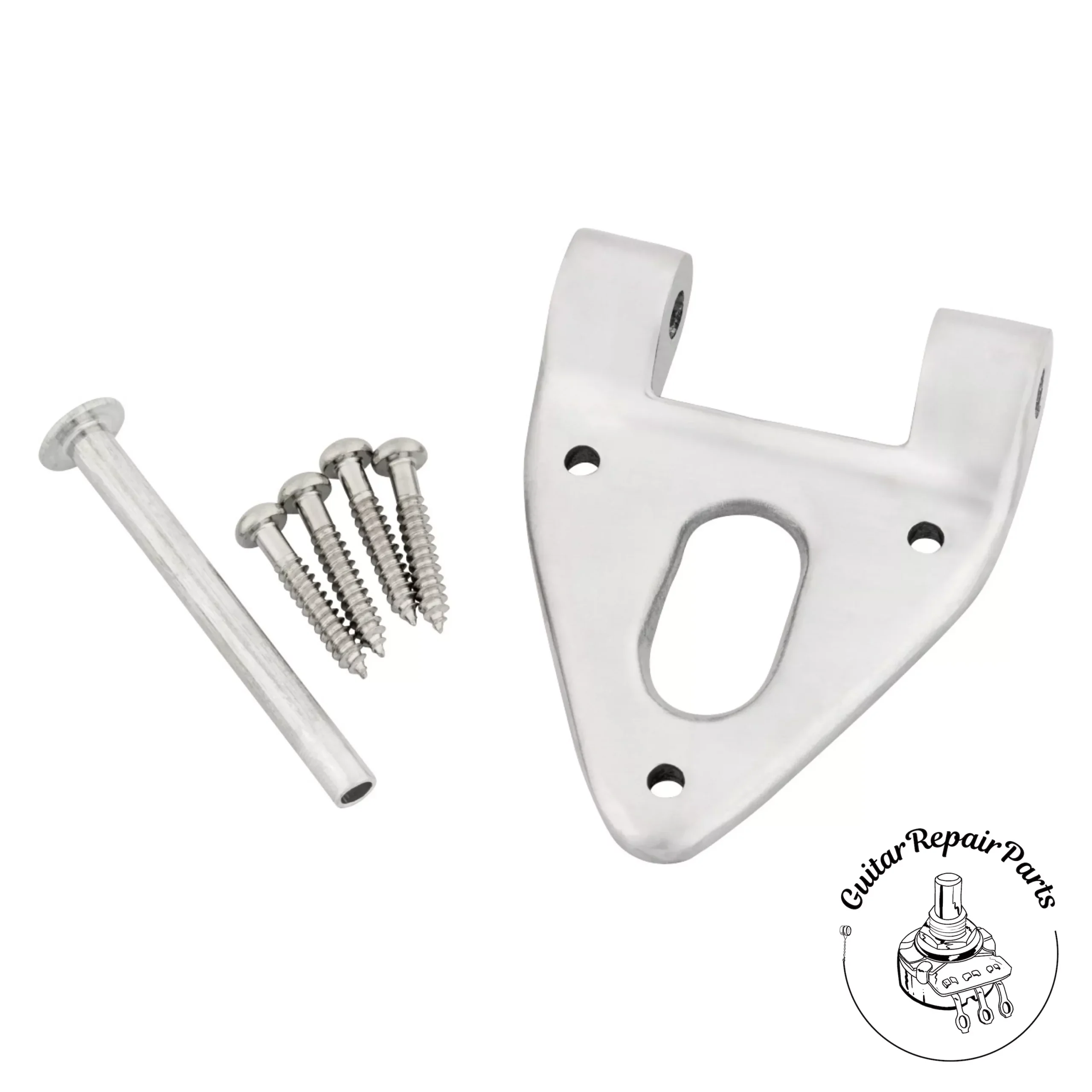 Bigsby Parts Kit: 0891 Standard Hinge For B6, 1800037006 – Polished Aluminum