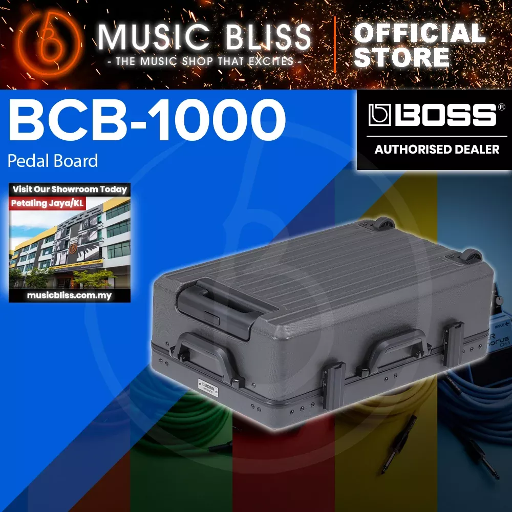 Boss BCB-1000 Deluxe Pedal Board and Case