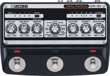 Boss DM-101 Advanced Stereo Analog Delay Effects Pedal