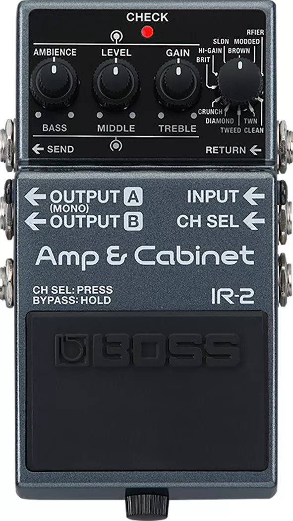 BOSS IR-2 Amplifier and Cabinet Emulation Pedal