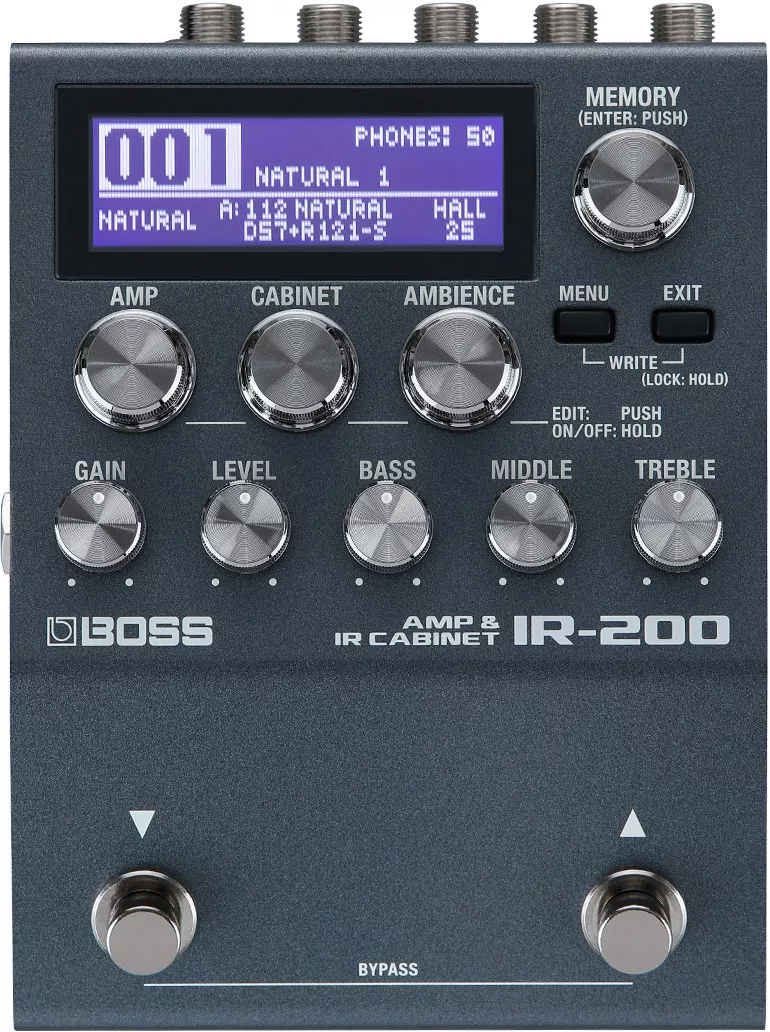 BOSS IR-200 AMP & IR CABINET PROCESSOR - IR-200