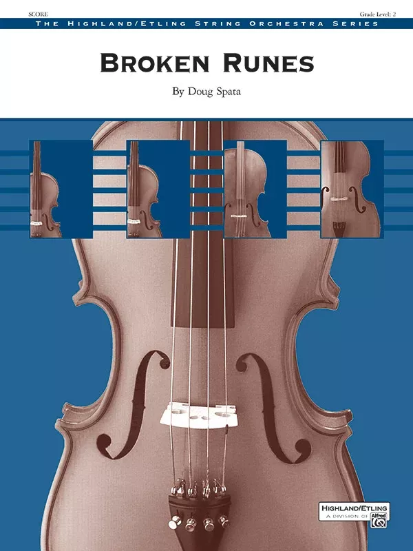 Broken Runes: String Orchestra Conductor Score