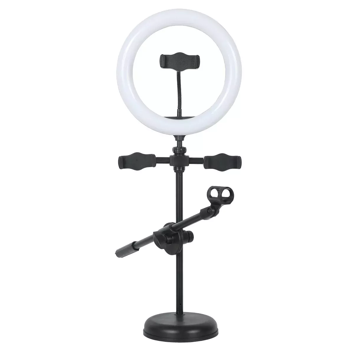 CAD LS5 Podmaster Ring Light with Phone Mounts, Mic Boom